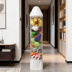 Strawberry Doll Storage Bin with dual Zippers