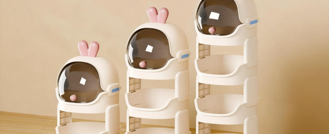 Space Rabbit Rolling Toy Organizer: The Ultimate Playroom Solution